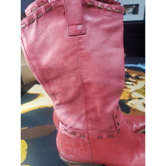 Bcbg Womens Pink Calf Boots 6.5 - Picture 2 of 6